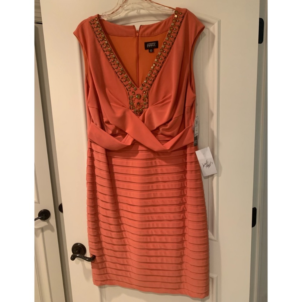 Plus Size Adrianna Papell Womens Dress